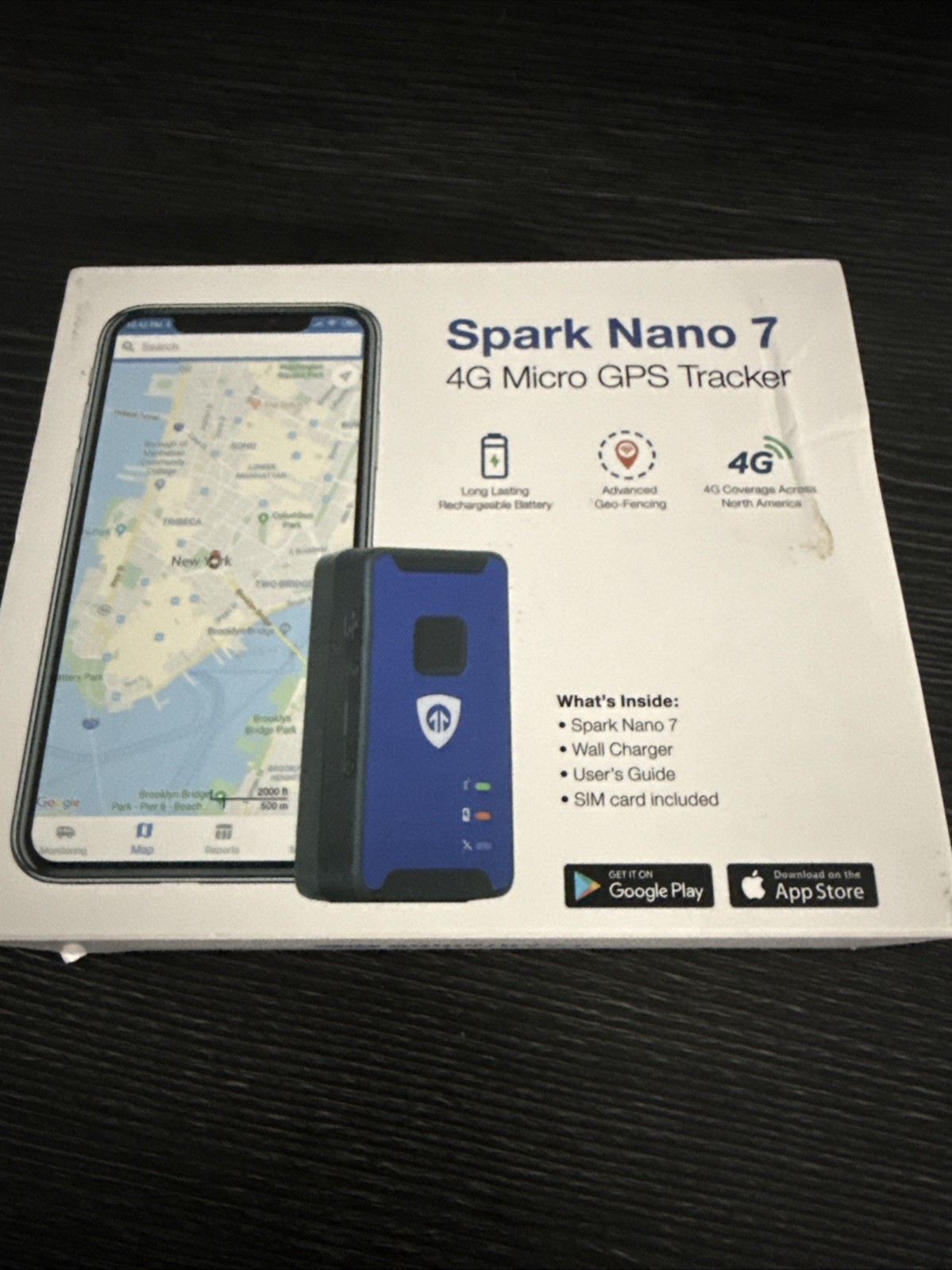 BrickHouse Security Spark Nano 7 4g Micro Gps Tracker Brand New In Box Discount