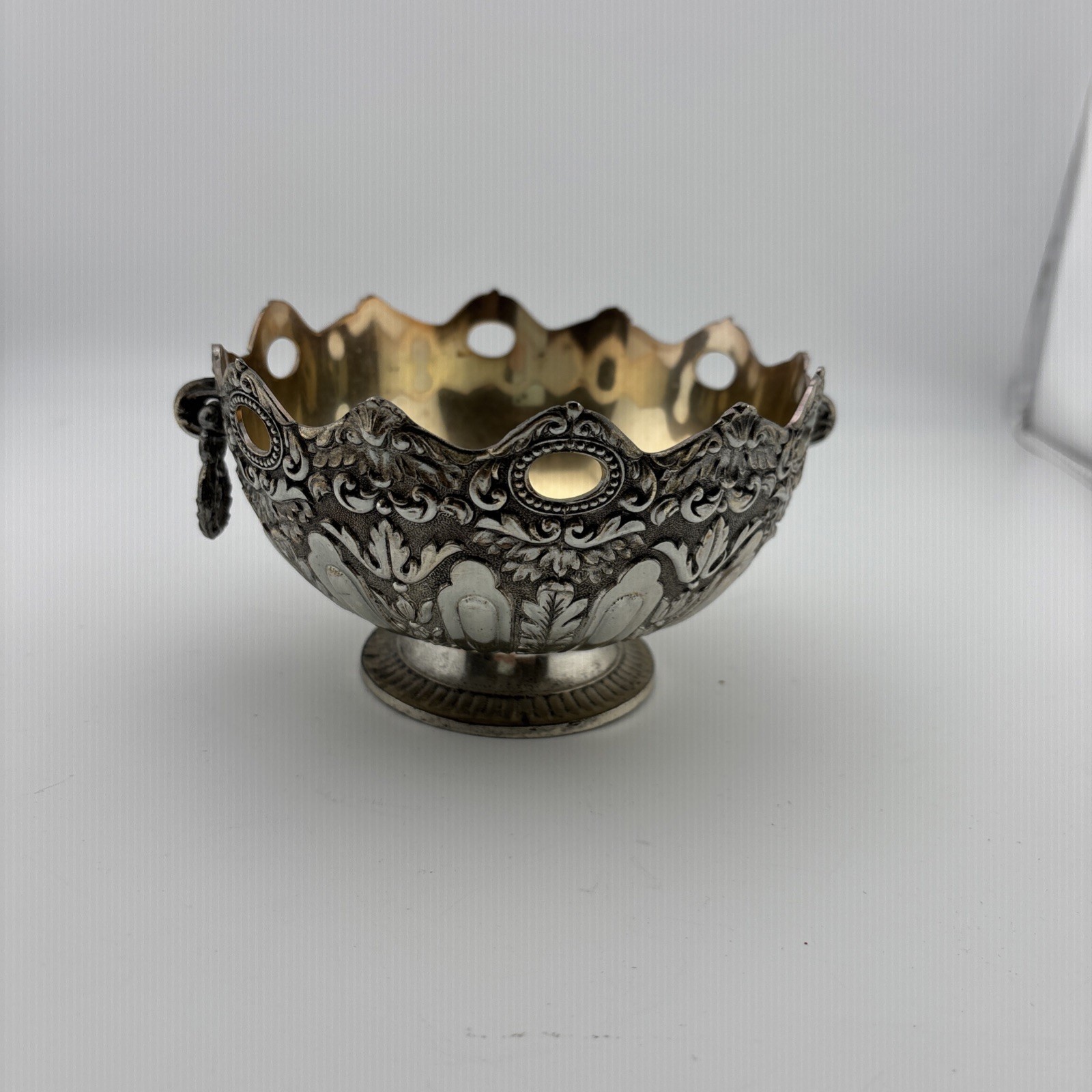 Vintage Leonard Japan Ornate Pedestal Candy/trinket Bowl