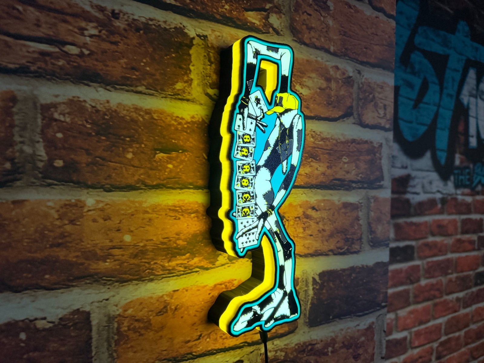 Ray Barbee Ragdoll | 3D Printed LED Light Box | Skateboard Night Light