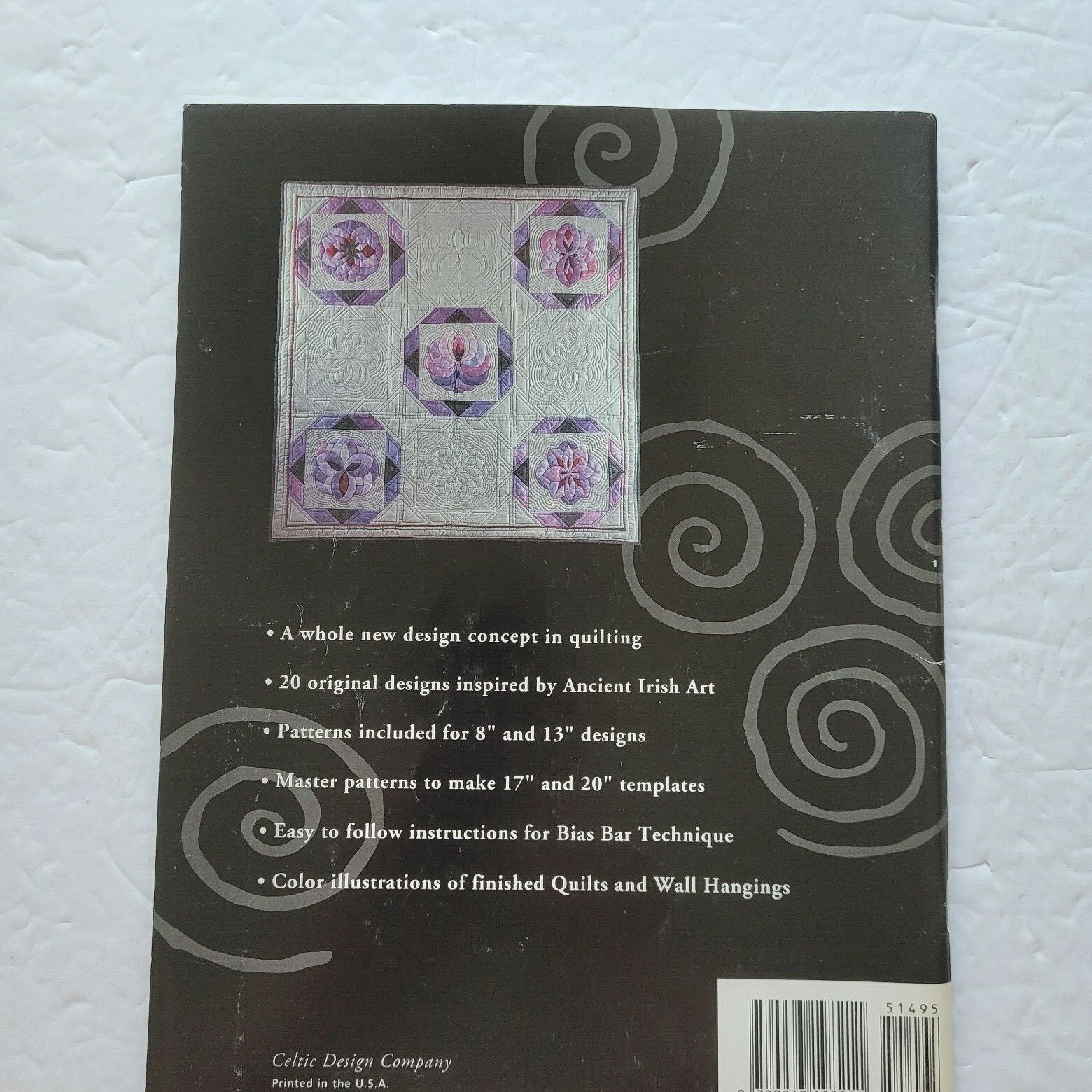 Celtic Spirals Quilt Book by Philomena Durcan
