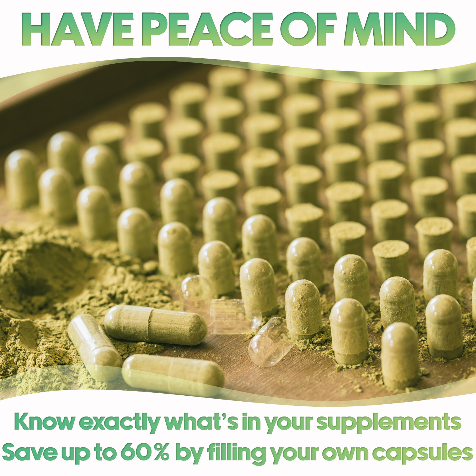 Capsules Express Size 00 Clear Veggie Capsules for Essential Oils Vegetable Pill
