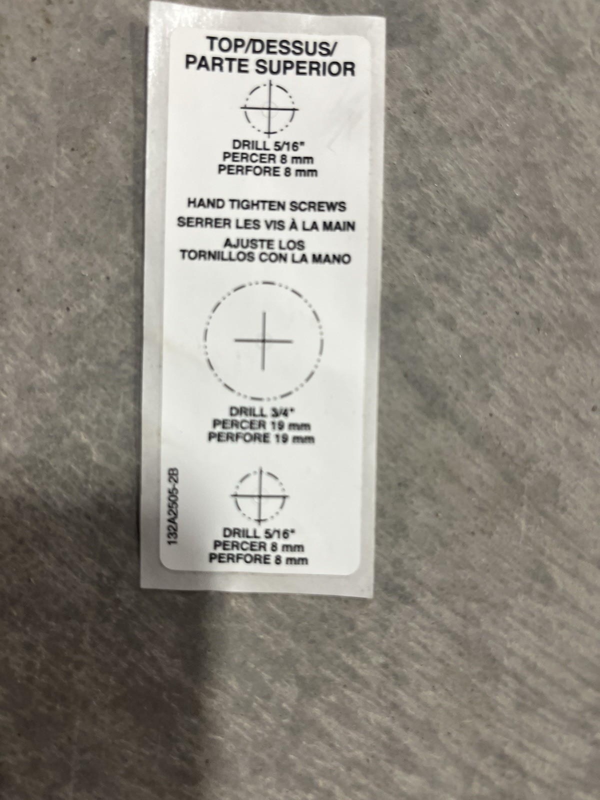 LiftMaster Side Mount Motor Slide Lock Model 001D8875