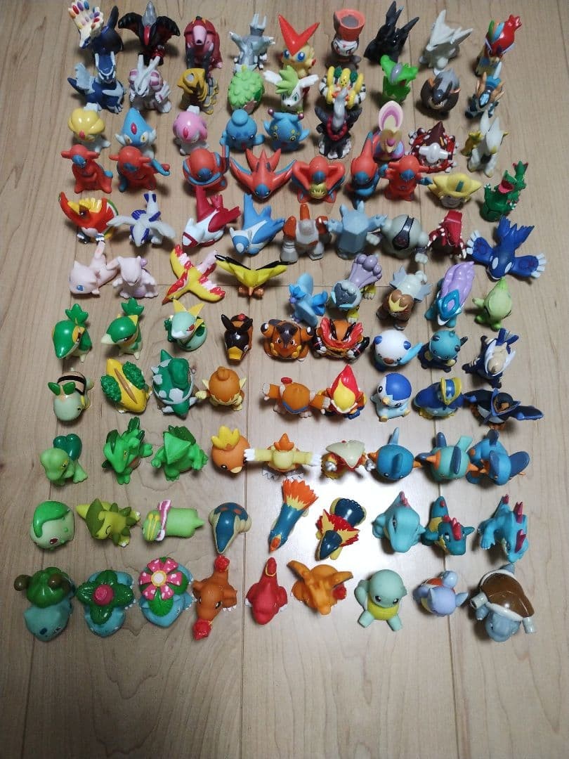 Pokemon Starter Pseudo-Legendary Finger Puppet Figure Huge Lot Collectible 15+