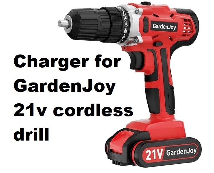 🔥ac adapter battery Charger for GardenJoy 21v battery cordless drill tool