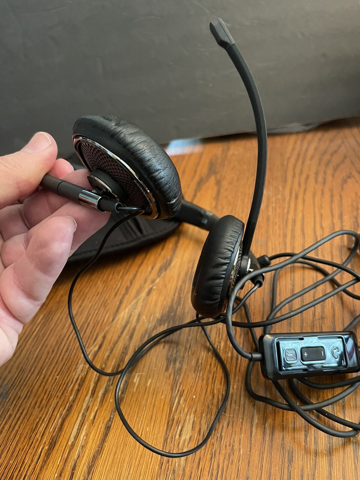 Plantronics Blackwire C420-M Wired USB Stereo Headset With Mic