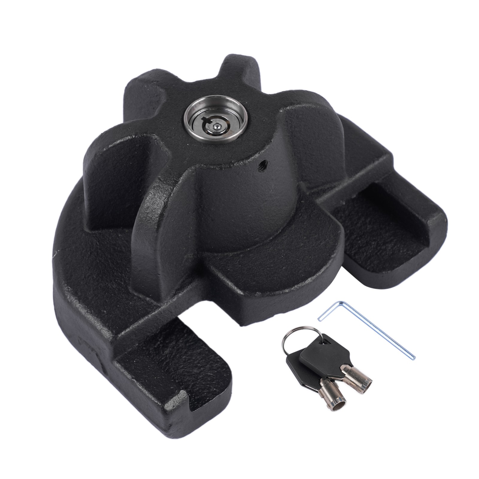 2 Inch Trailer Lock Heavy Duty Anti-Theft Security Lock for Boat RV Trailer