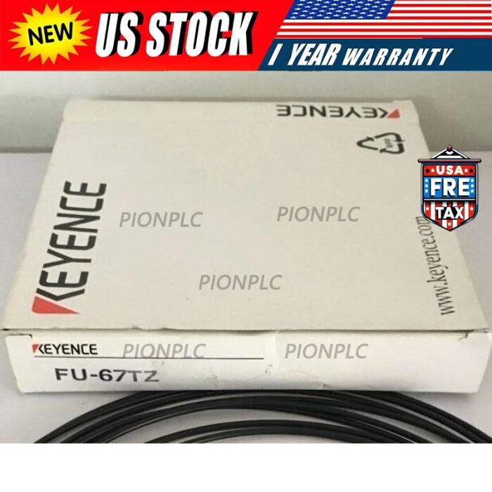 Keyence FU-67TZ Fiber Optic Sensor FU67TZ Digital Fiber Unit US Free TAX