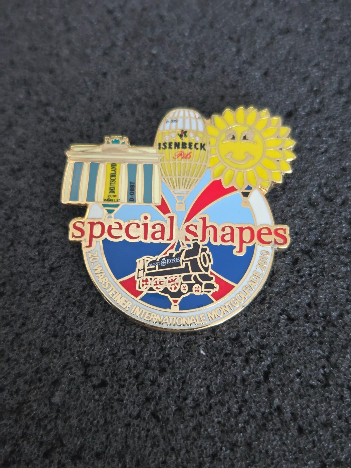 20. WIM - special shapes ➔ Warsteiner balloon pin ➔ from collection * 23636