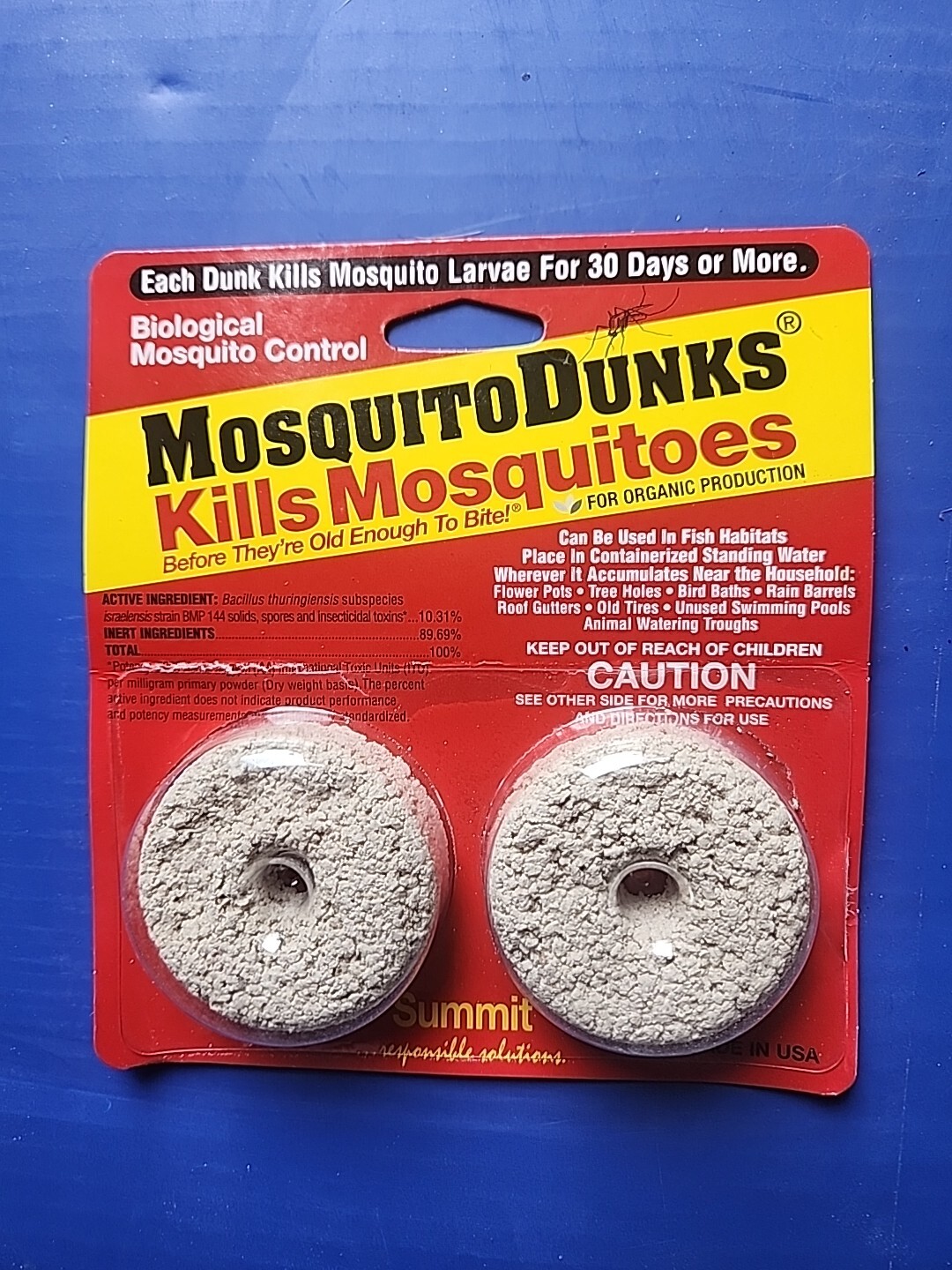 Summit Mosquito Dunks ***2 Pack *** 102-12