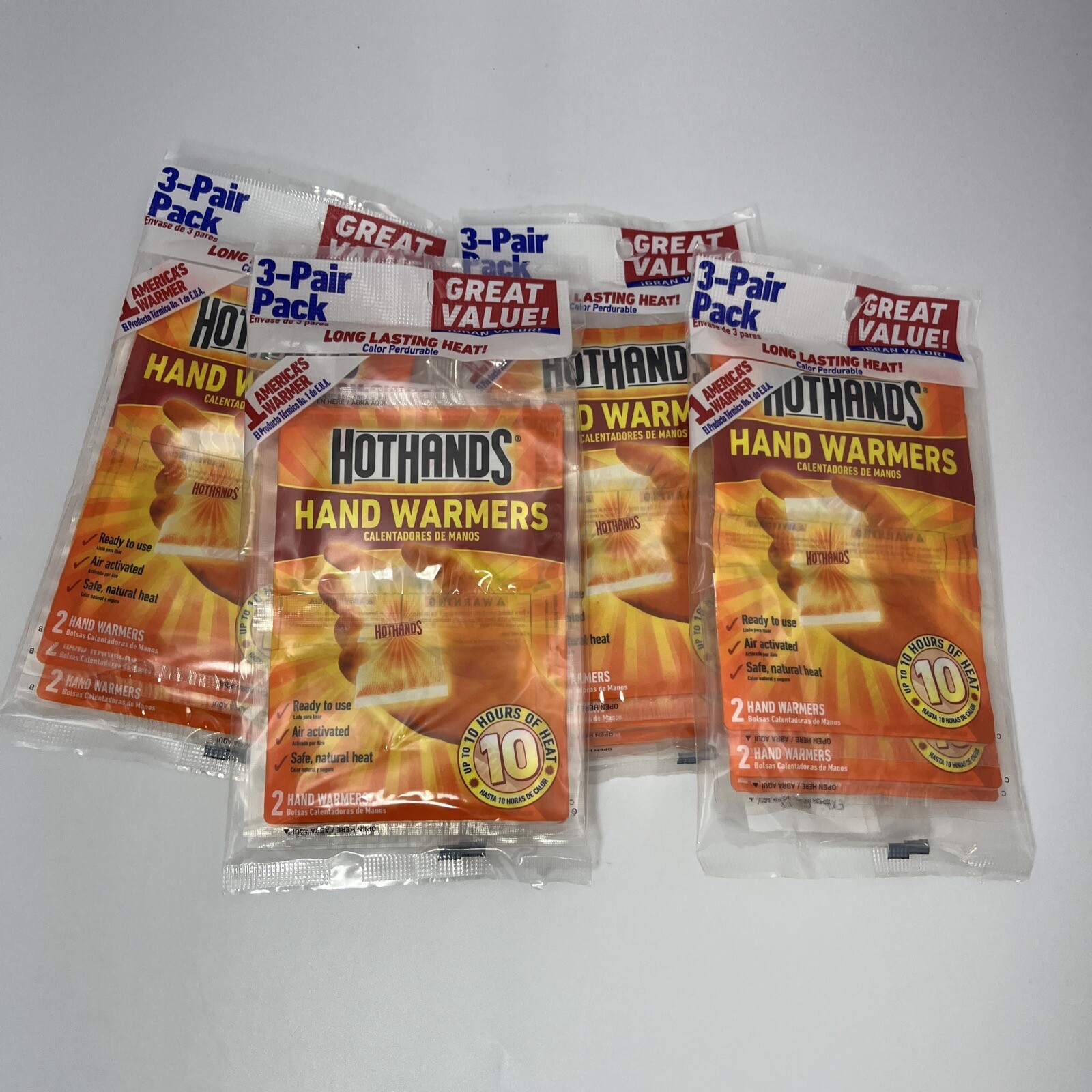 Hot Hand Hand Warmers - 12 sets - Expiration 05/2025 - New