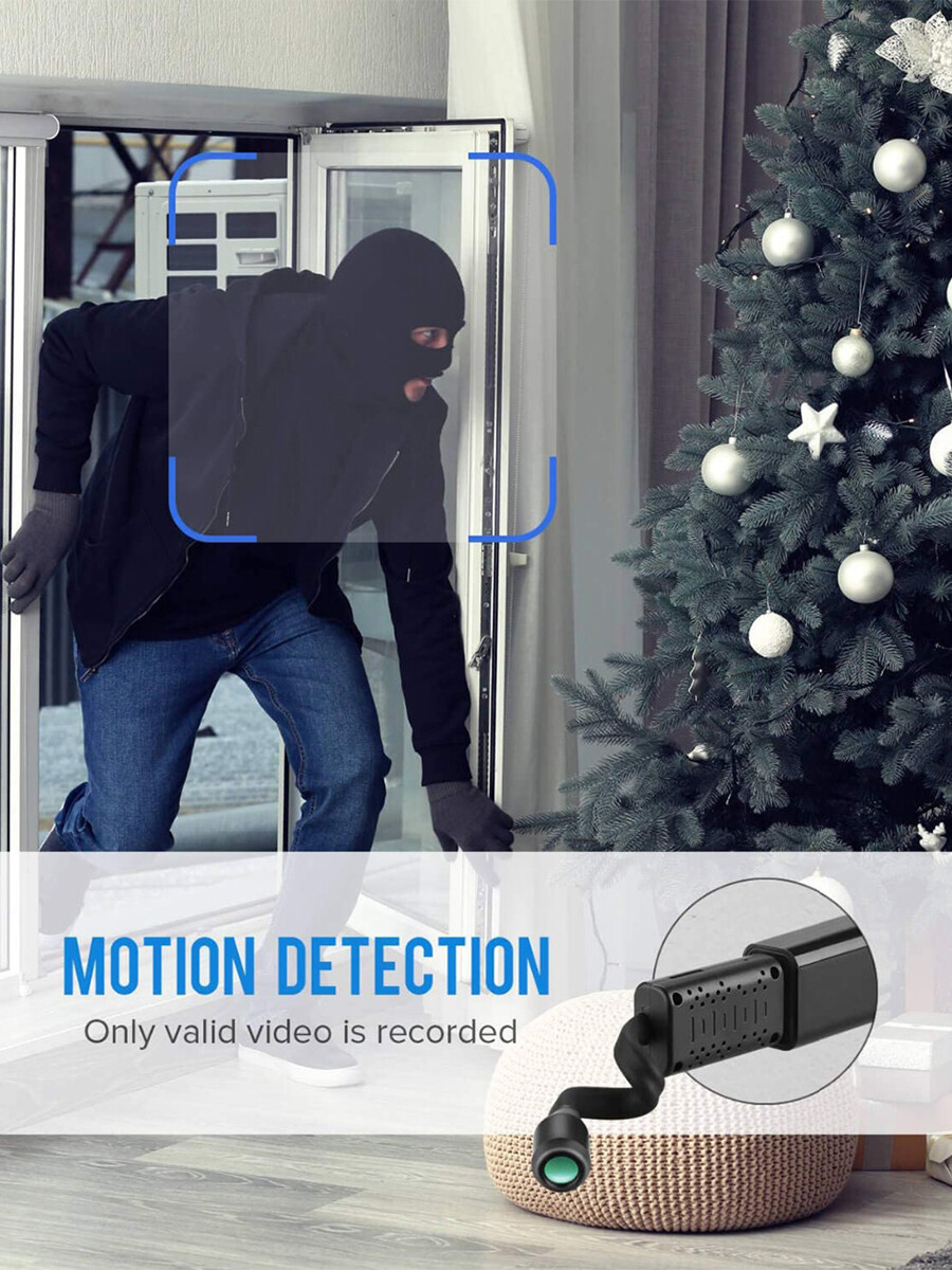 Mini HD 1080P Camera Motion Detection Recorder Night Vision Home Security Camera