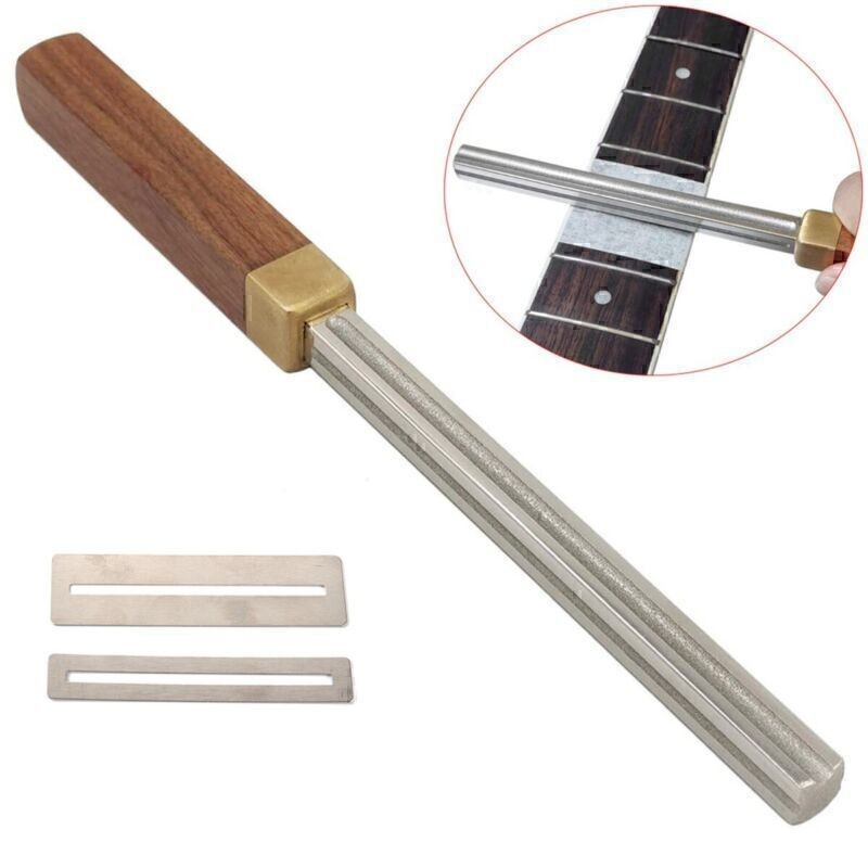 Guitar Fret Crowning File Fretboard Diamond Coating Repairing Dressing Tool