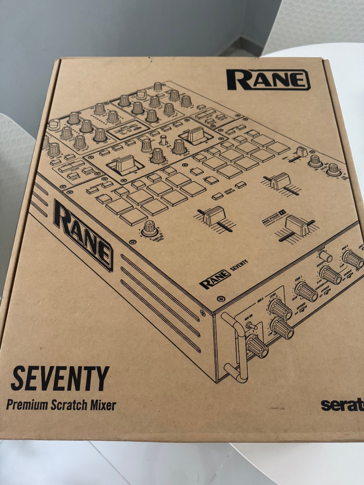 Rane SEVENTY 2-Channel Solid Steel, Precision Performance Battle Mixer Rane 70