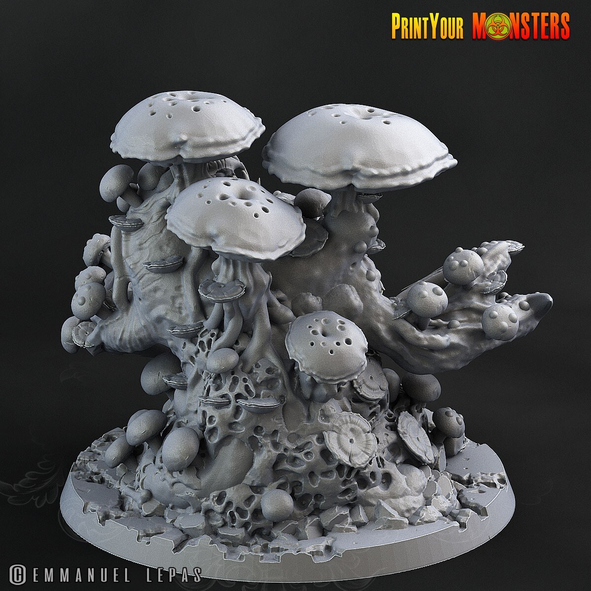 Mushroom Monster Legion Terrain Scenery Tabletop Miniatures 28mm