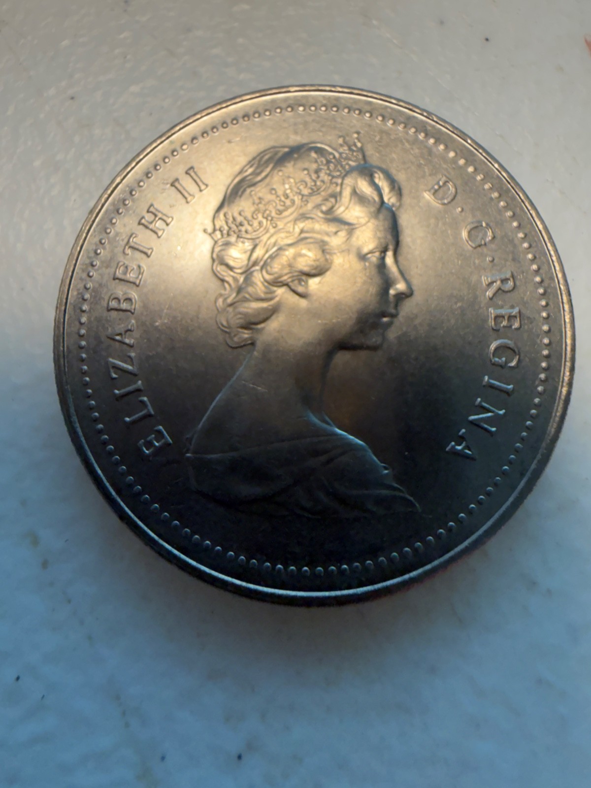 1978 Canadian "Voyageur" dollar coin