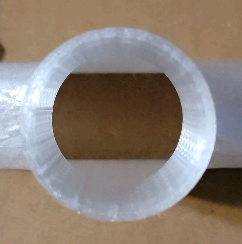 3D Printed Nozzle Attachment for Festool Dust Extractor Clear Petg Material