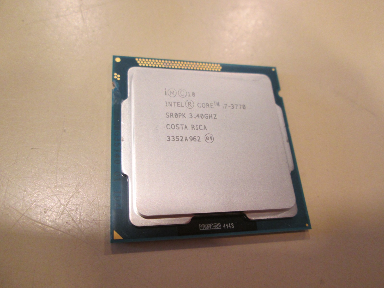 Intel Core i7-3770 SR0PK 3.40GHz 4-core 8MB LGA1150 CPU processor