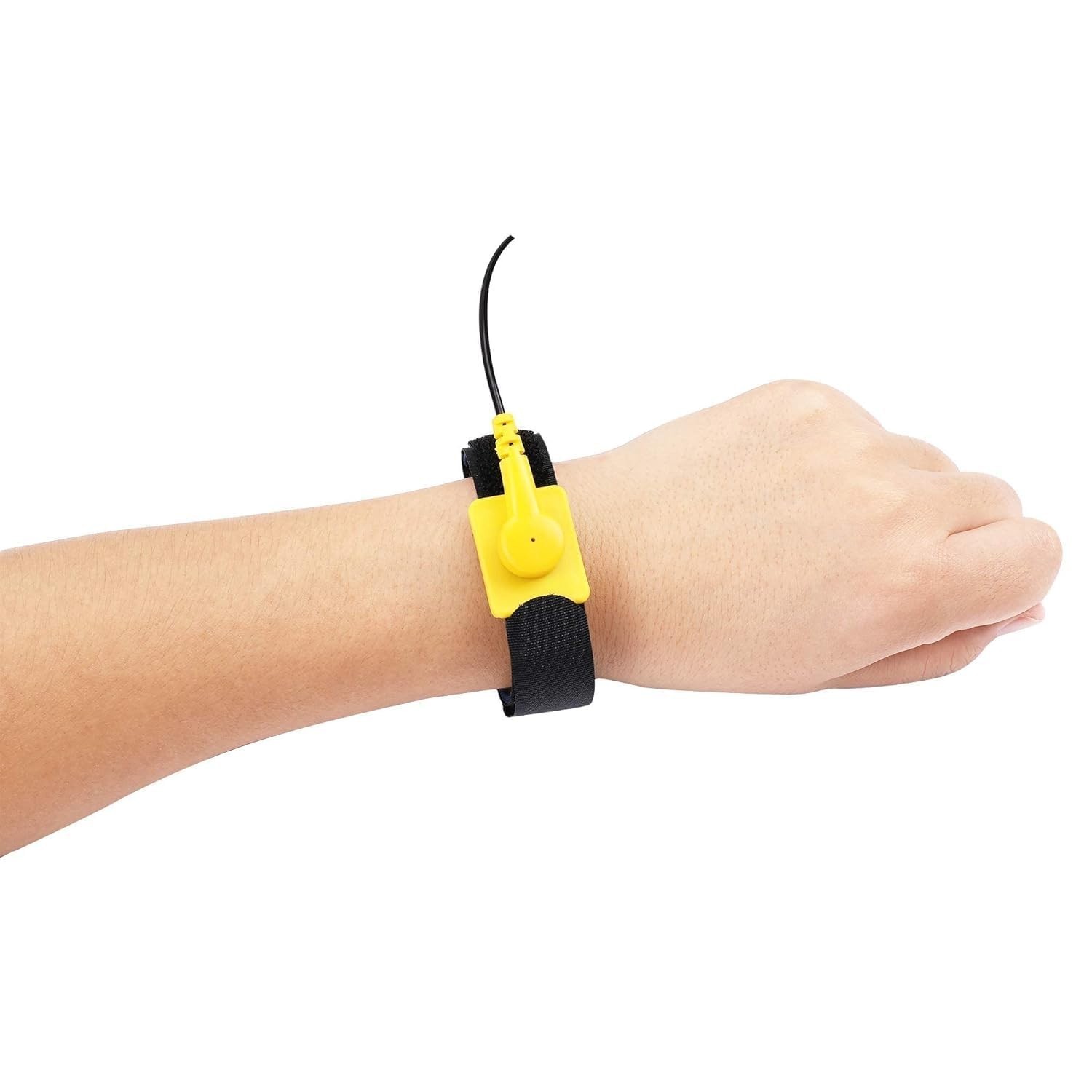 Adjustable Anti Static Grounding Strap - 11" for Safe Electronics Work, 2-Pack