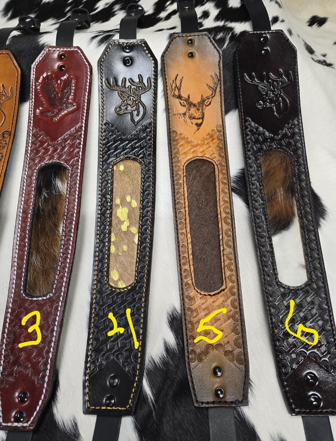 CUSTOM LEATHER RIFLE/ SHOTGUNG SLING