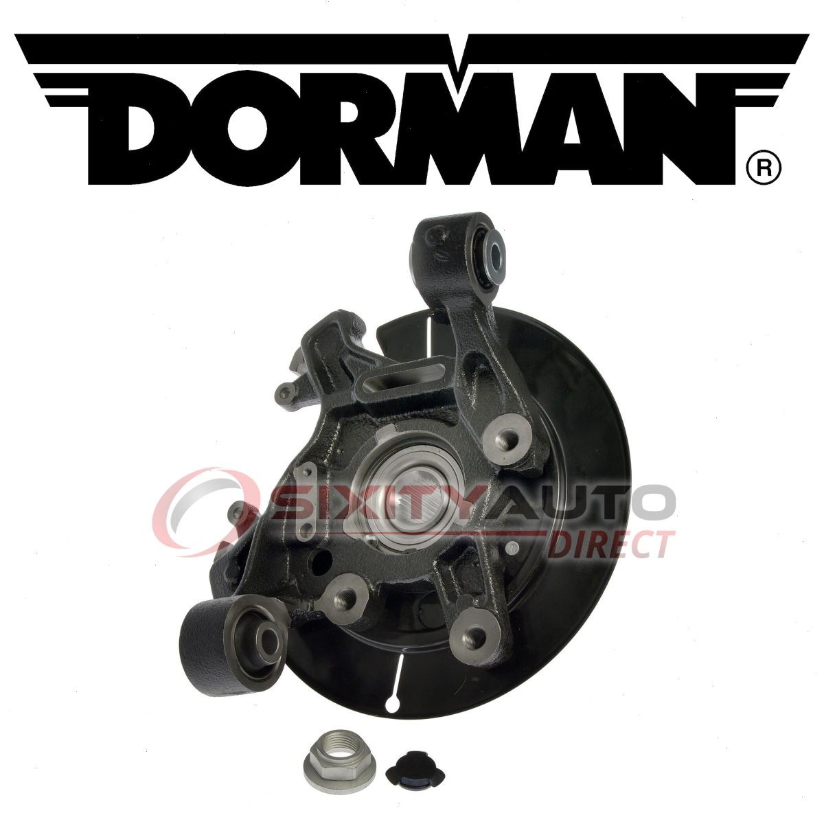 Dorman Rear Left Suspension Knuckle Kit for 2006-2010 Ford Explorer Springs zv