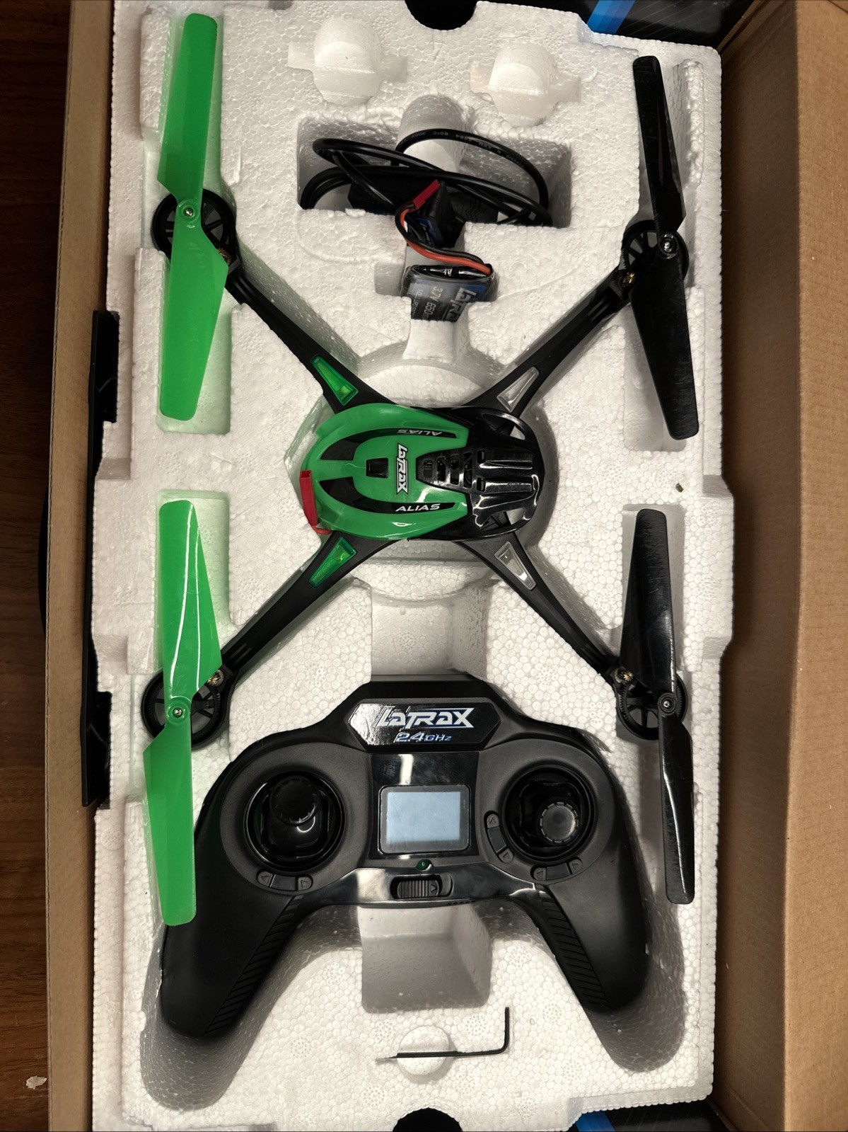 Traxxas LaTrax Alias Ready-To-Fly Micro Electric Quadcopter Drone (Green)