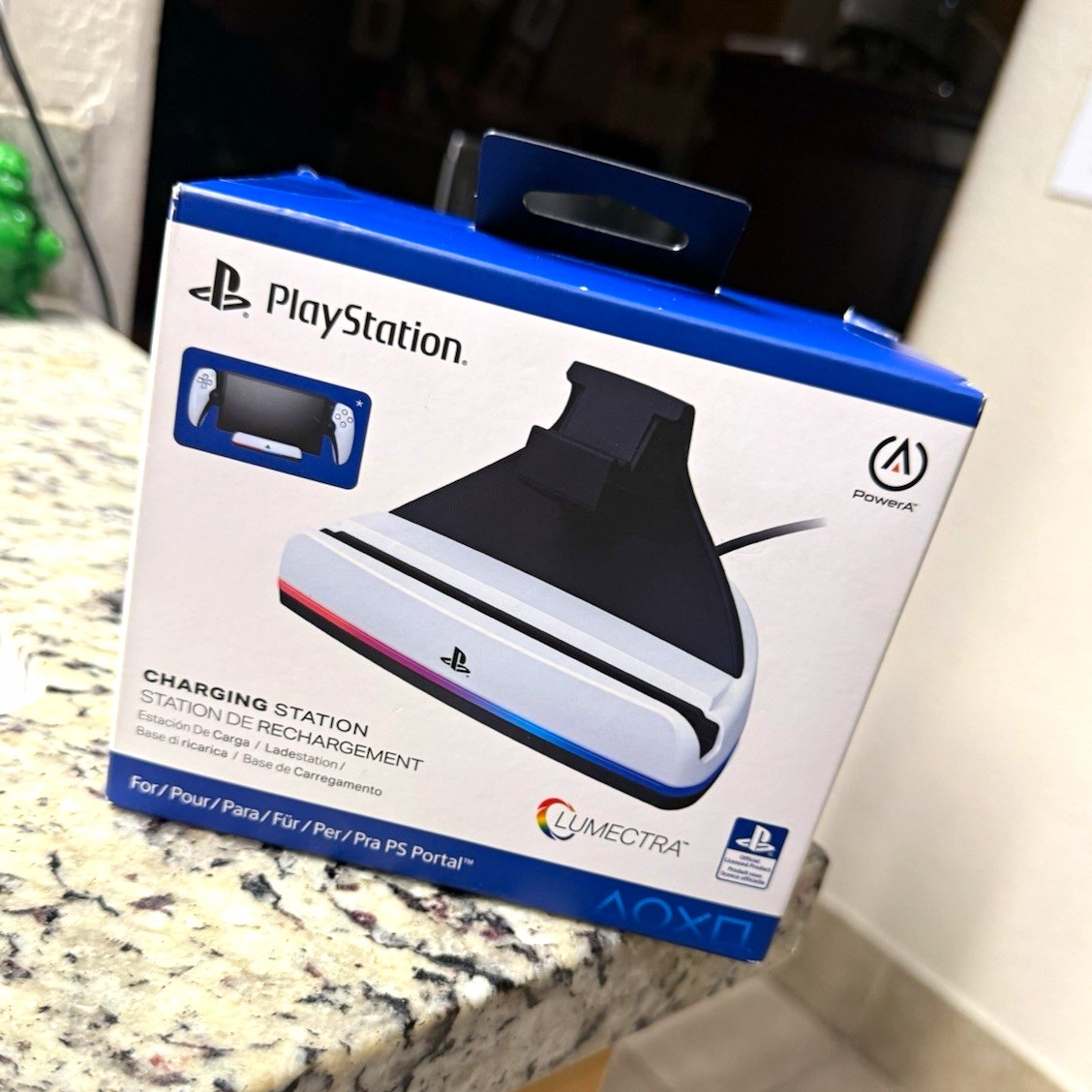 PowerA Wired Charging Dock for PlayStation Portal Remote Player
