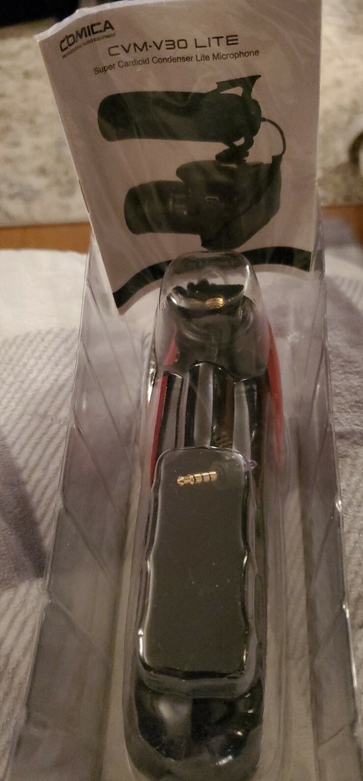 Comica CVM-V30 LITE Video Microphone Super-Cardioid Condenser On-Camera Shotgun