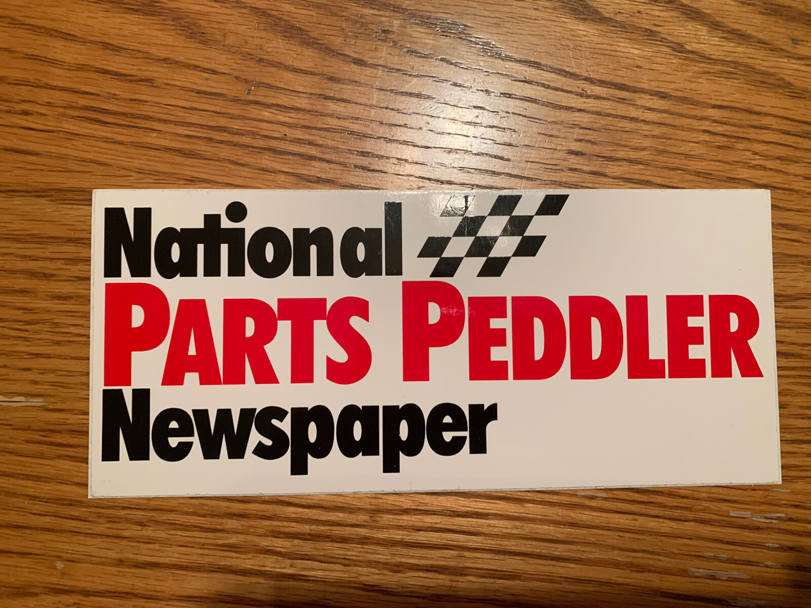 National Parts Peddler Newspaper - National Parts Peddler Stickers