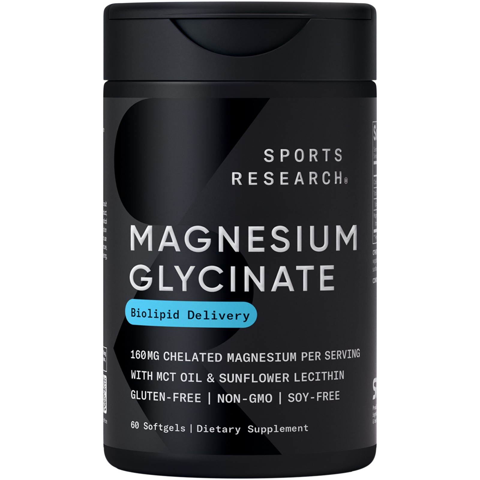 High Absorption Magnesium Glycinate 160mg Relaxation Muscle Nerve Support 60 pcs