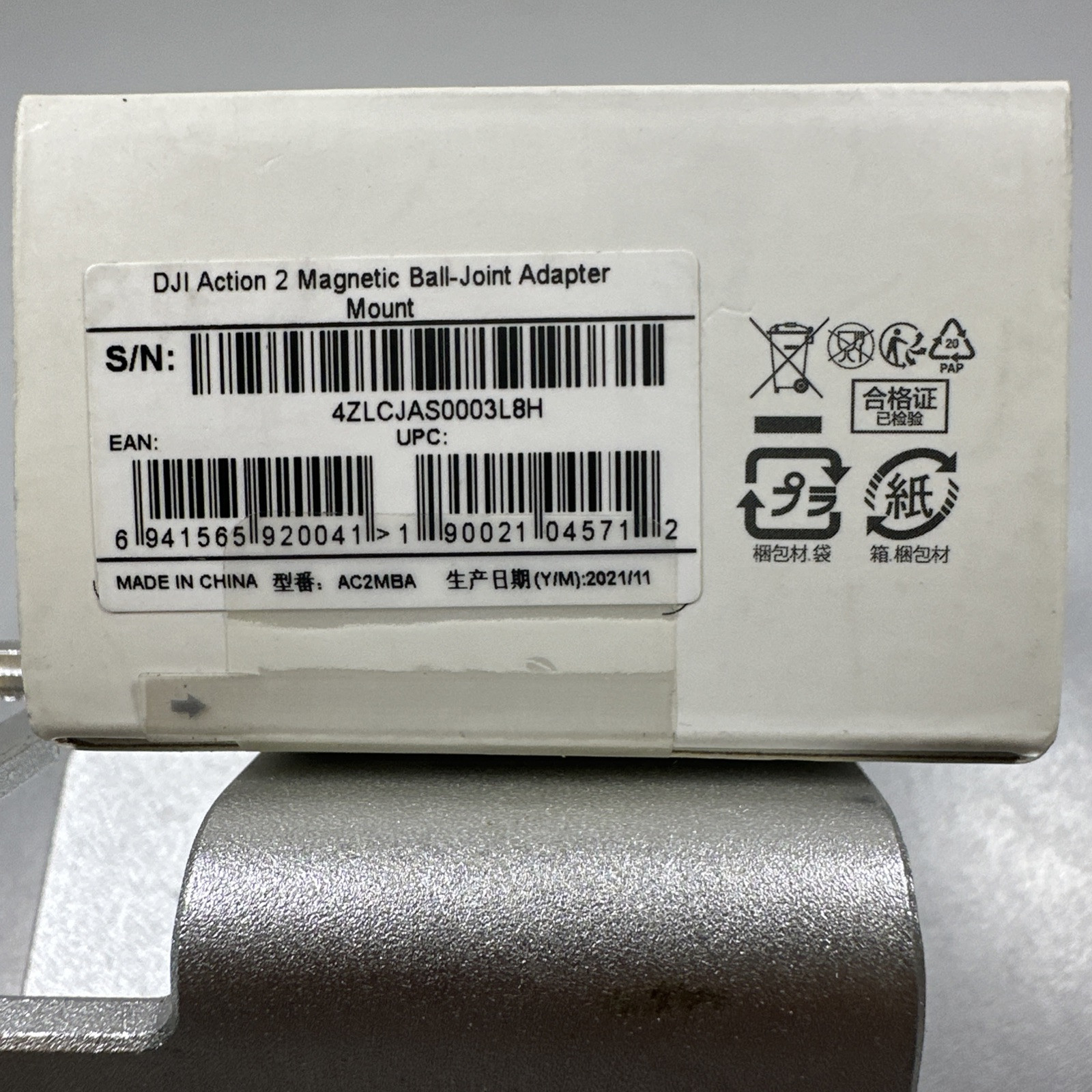 DJI Action 2 Magnetic Ball-Joint Adapter Mount