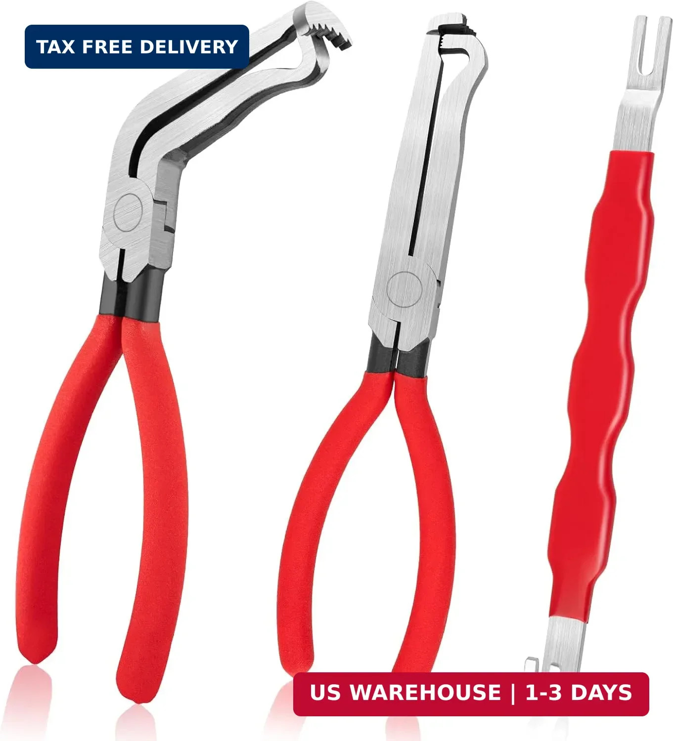 Beaiguna 3PCS Electrical Disconnect Pliers, Upgrade Electrical Connector Pliers,