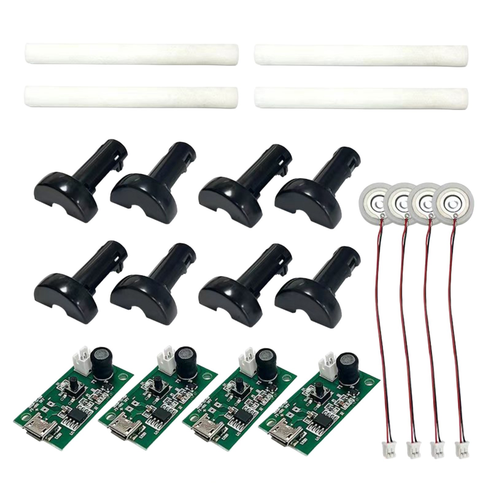 For DIY Humidifier Device 4PCS USB Ultrasonic Atomizer Driver Board Set New