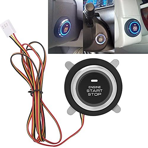 ​Car Remote Starter, 12V Universal Car Engine Push Start Stop Button Ignition