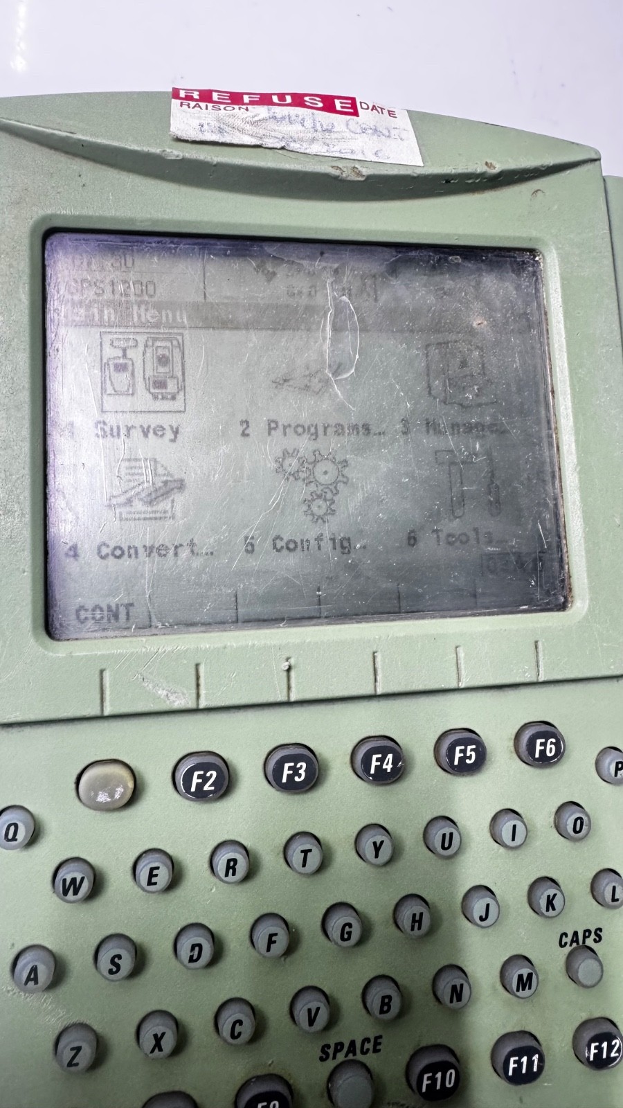 Leica RX1210T Field Controller