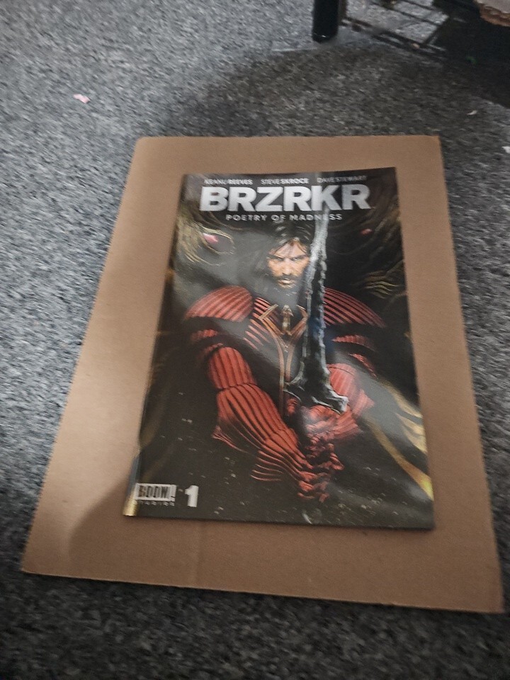 BRZRKR Poetry Of Madness #1  Travis Charest FOIL Cover "D" Variant  2023 NM