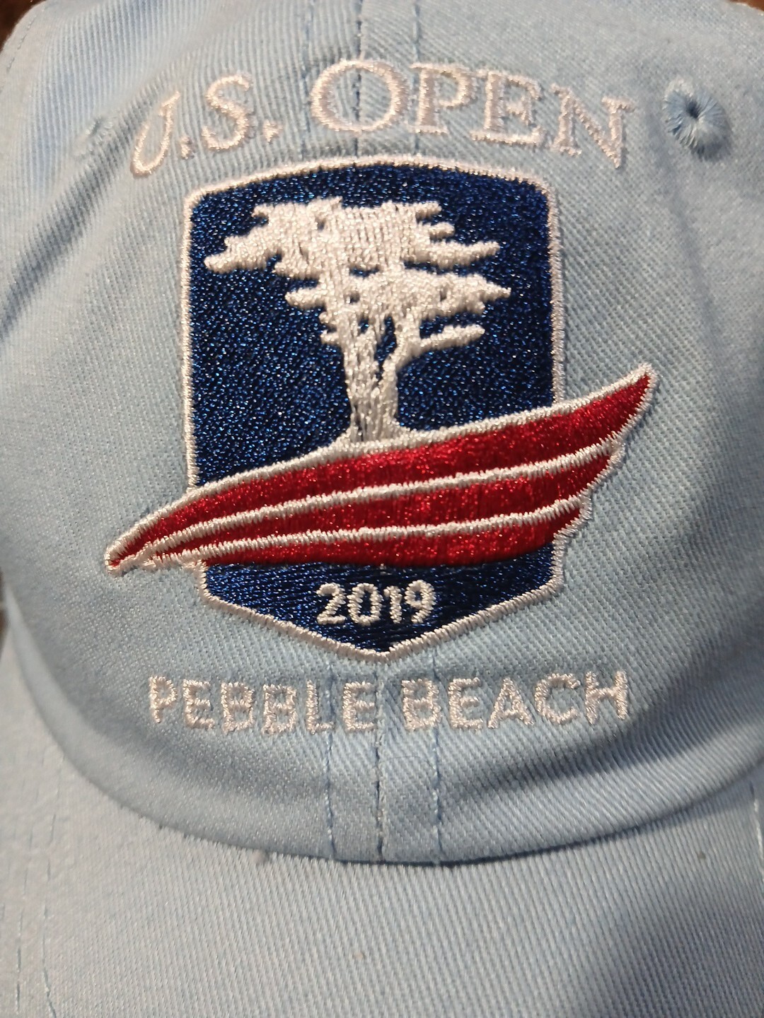 US Open Pebble Beach Golf Hat 2019 USGA Member Logo Baseball PGA Tour Strapback