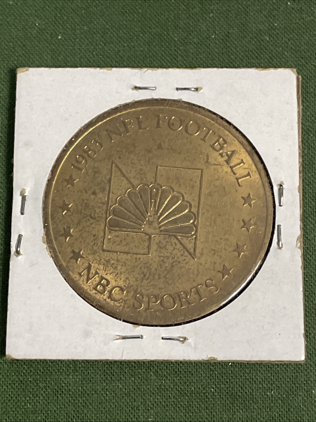 Obsolete 1983 NFL Football NBC Sports Tampa Stadium Superbowl XVIII 1984 Token