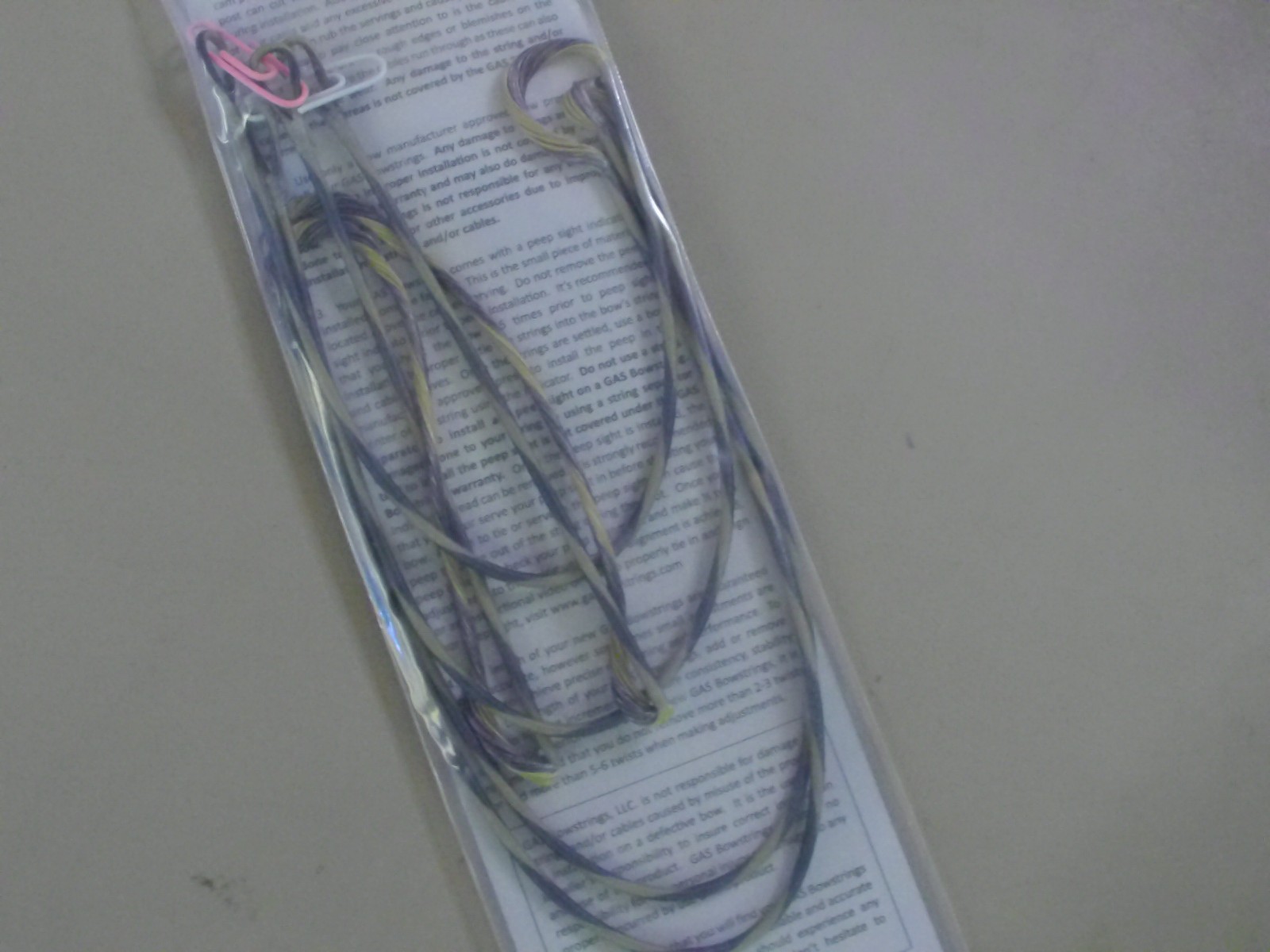 Gas Bowstrings Hoyt/ Model VENTUM 30/ control 33 3/4