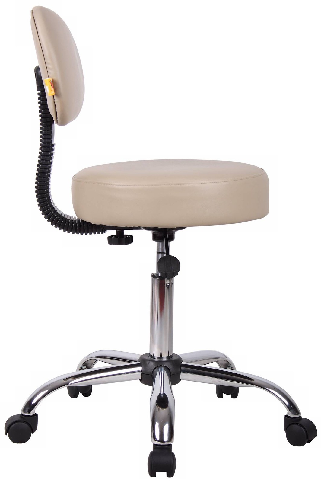 Boss Caressoft Beige Medical/Drafting Stool