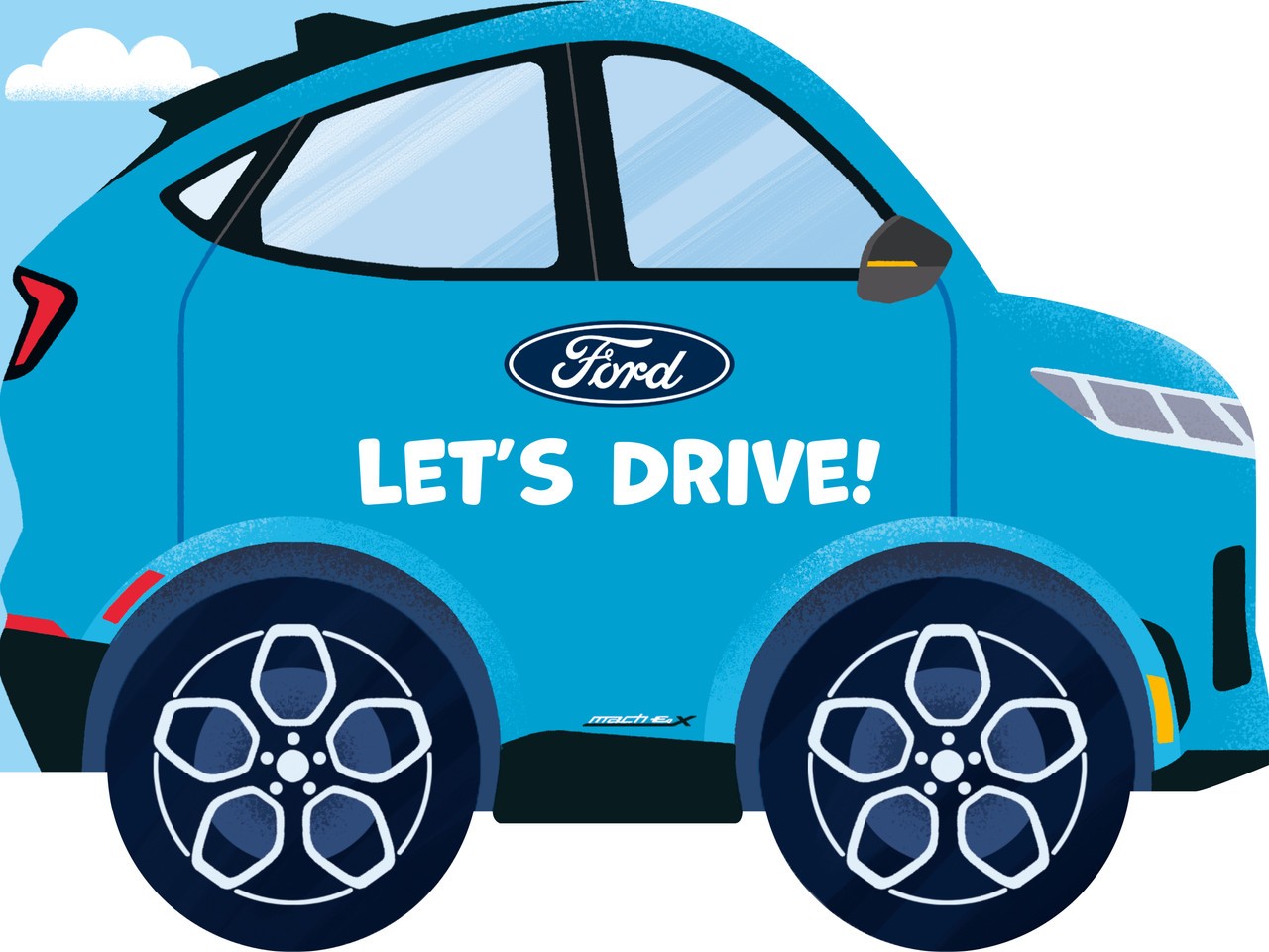 Ford: Let's Drive Book * Fun & Educational for the Kids! * Ships FREE to to USA!