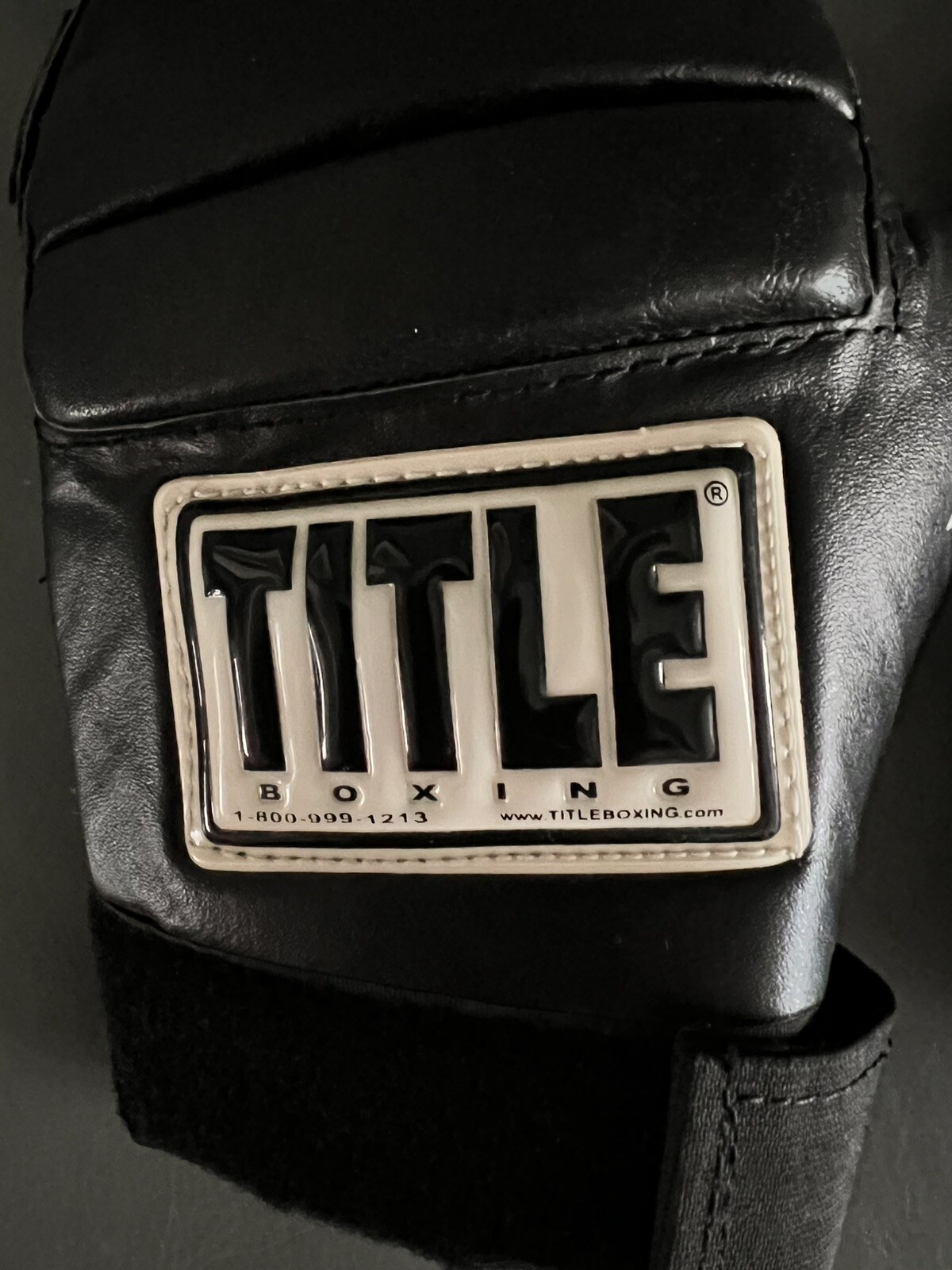TITLE BOXING Leather Super Speed Bag Gloves - Black REG