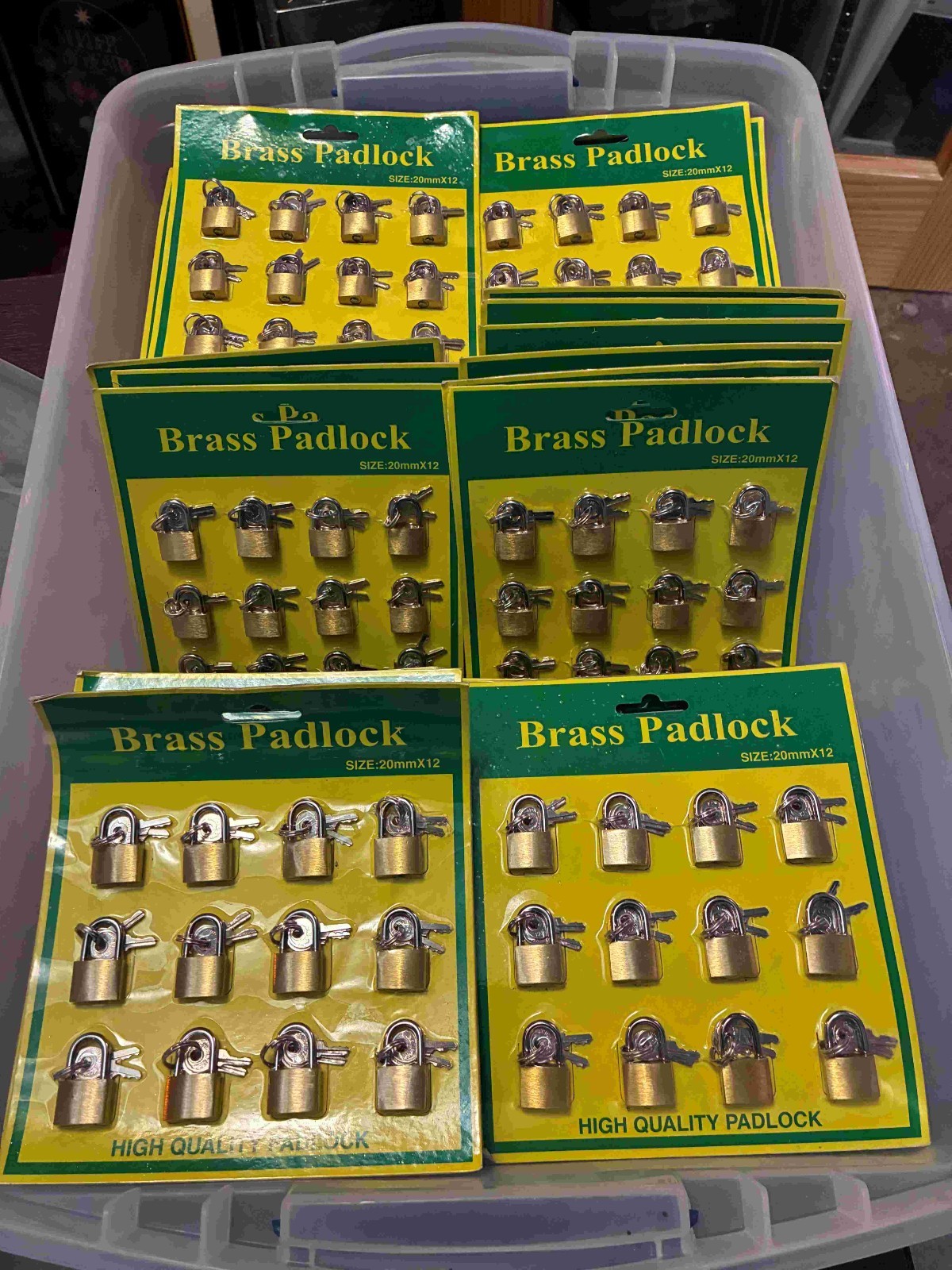 Juvele Lock - 54 Packs of 12 Locks each