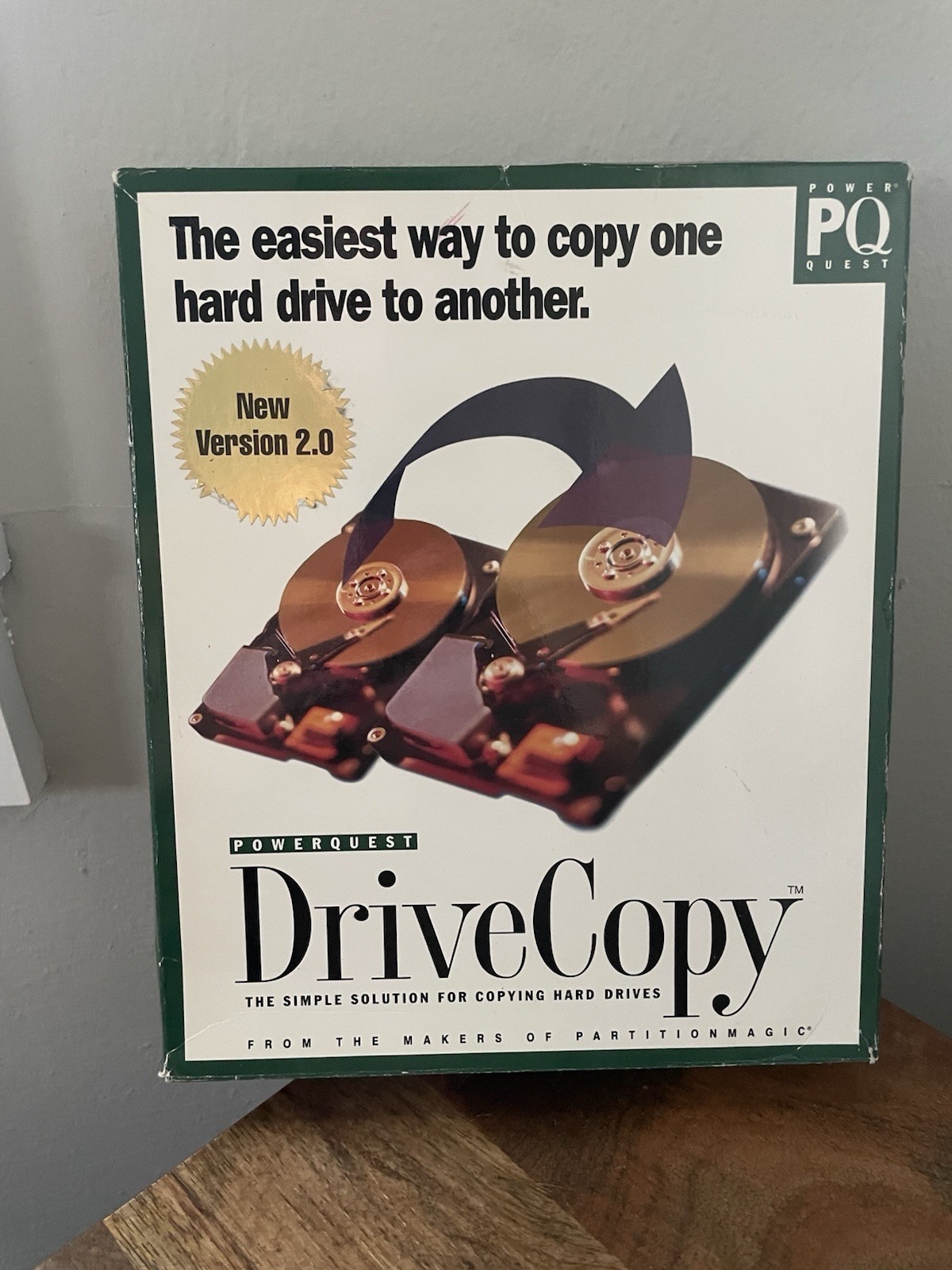 Vintage PowerQuest Drive Copy 2.0 Windows 95 CD-ROM New Open Box