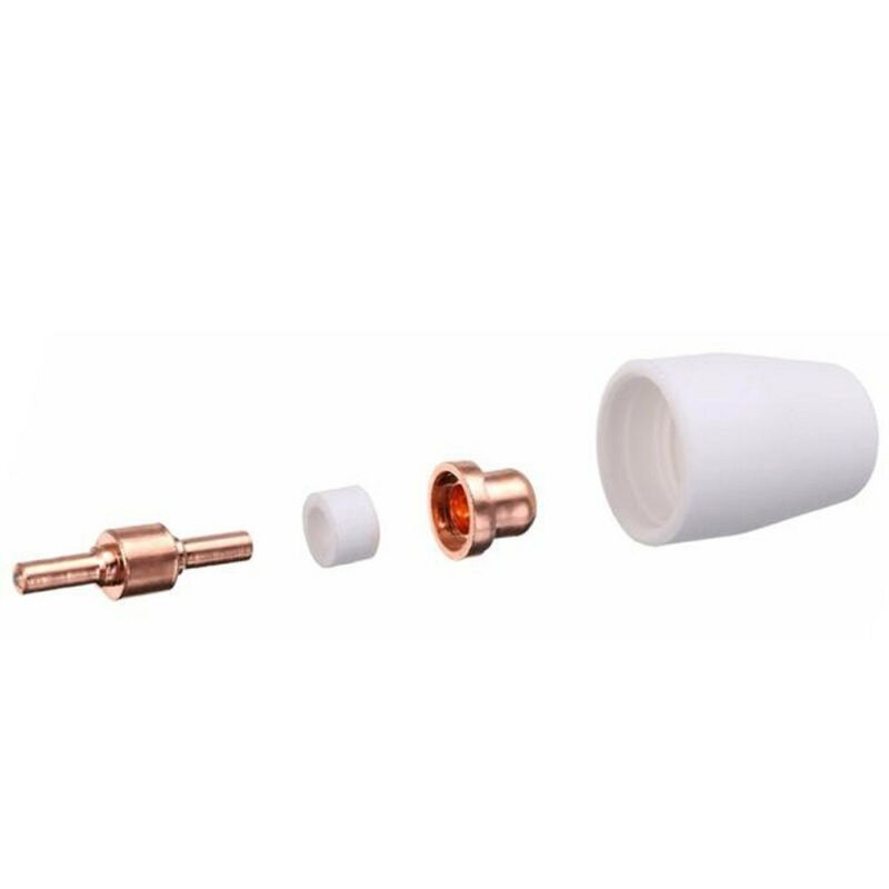 For Cutter CUT40/50 Plasma Electrodes Tips Kits Shield Cups Nozzle Useful