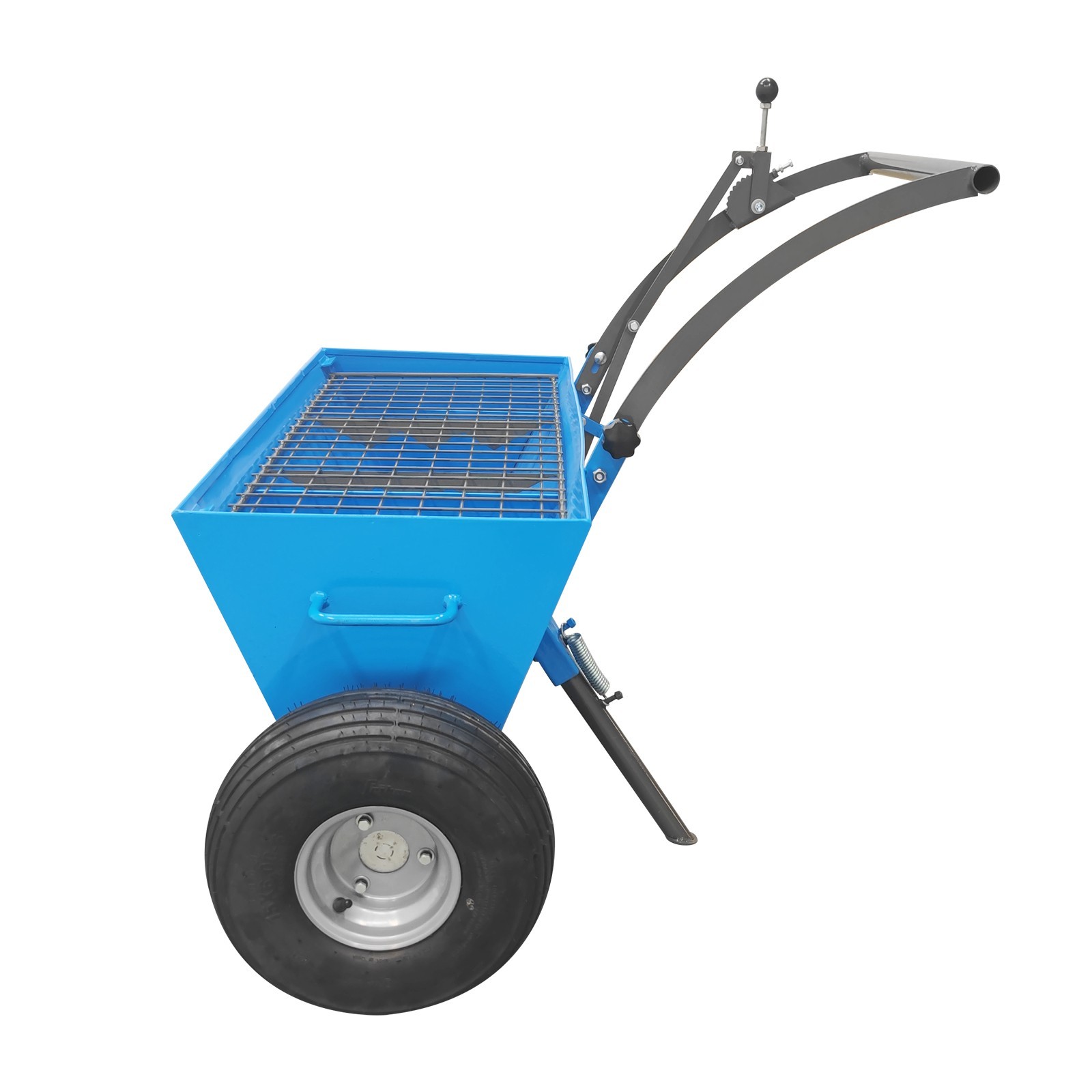 Hand-pushed Corundum Spreader with Large-Capacity Hopper for Floor Construction