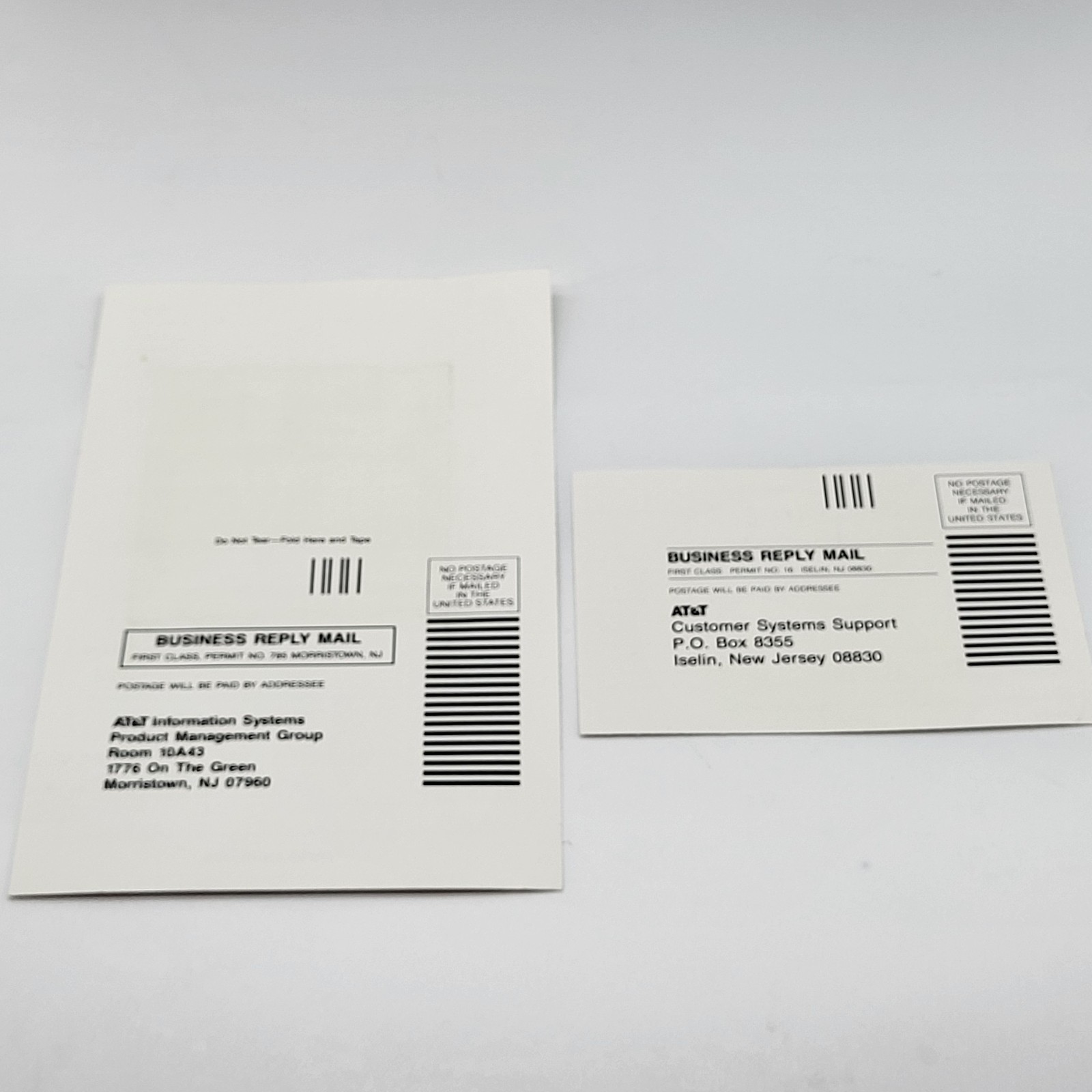 AT&T Microsoft MS-DOS v3.2 Factory Sealed 2-Disk Set User Guide 6300