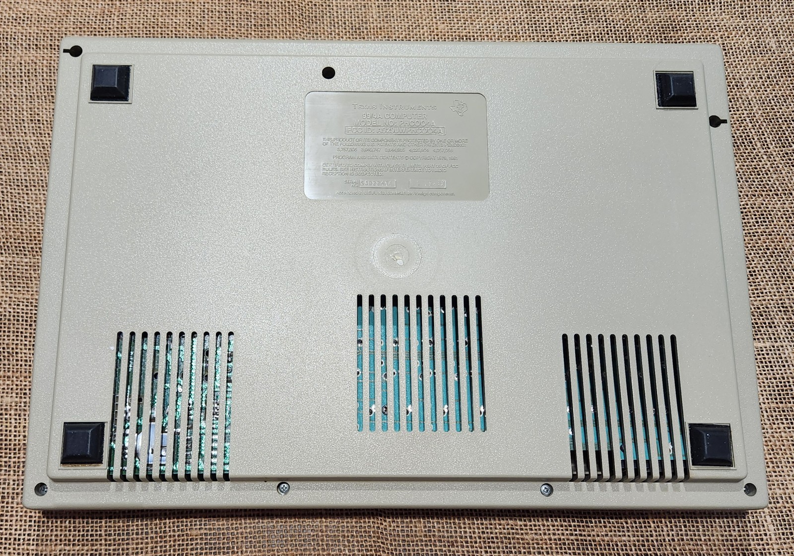Vintage Texas Instruments TI 99/4A Home Computer System