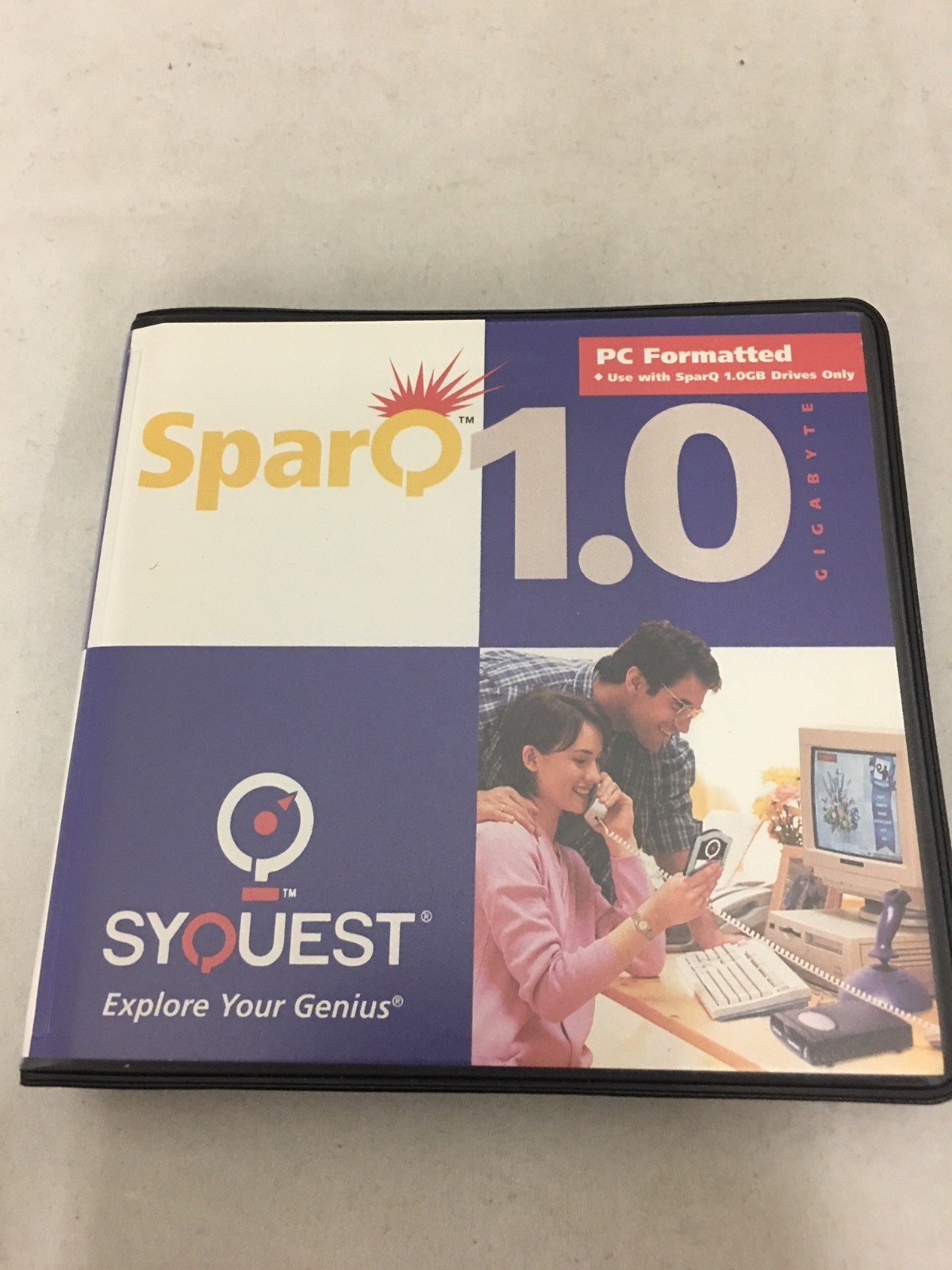 Syquest SparQ 1.0GB Hard Disk PC Formatted Starter Disk