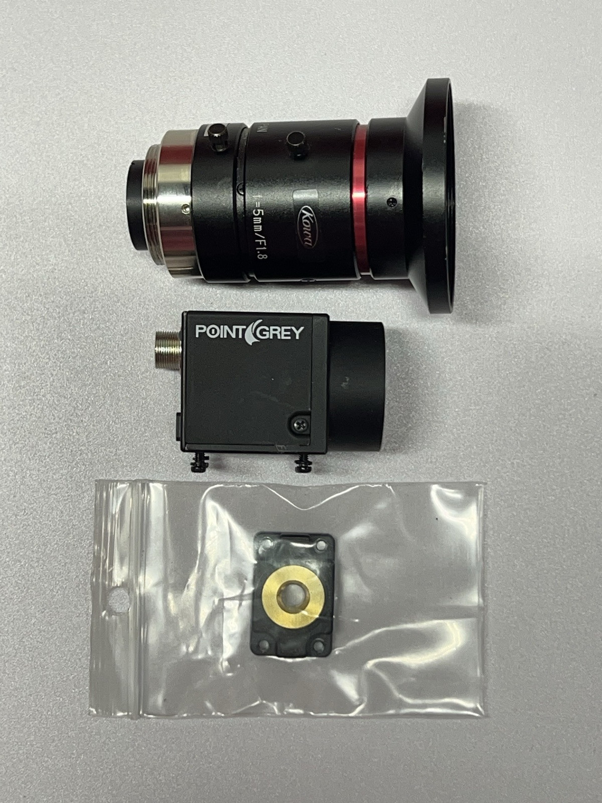 Point Grey FL3-U3-120S3C-C CCD Camera With Kowa Lens