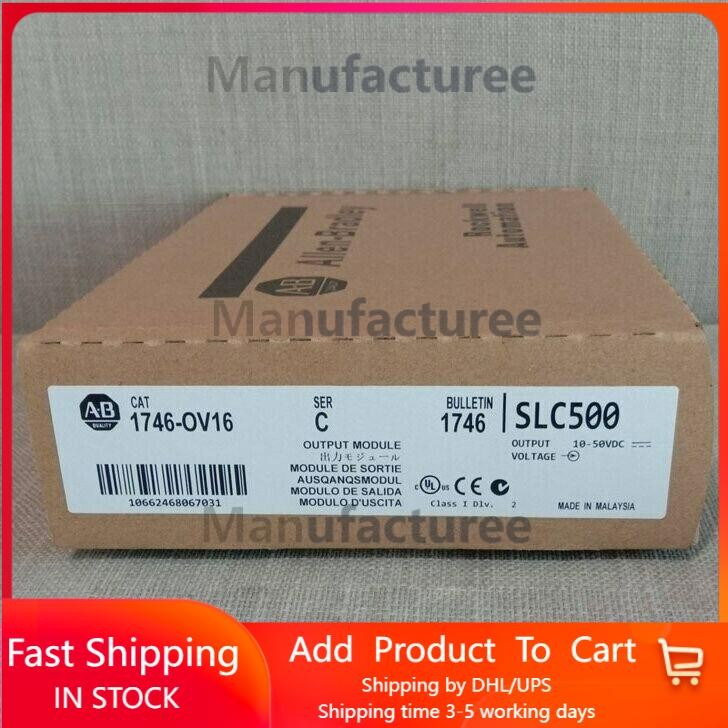 New Sealed 1746-OV16 SLC 500 Output Module Allen Bradley 1746OV16 US Free Tax
